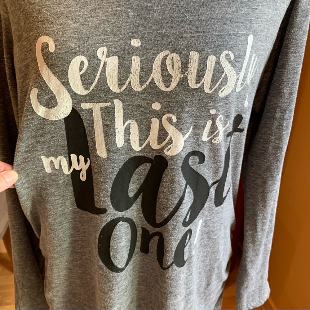 🐥🐣🍼HOST PICK🐥🐣🍼Maternity Tee. “this is my last one!” ADORABLE! HP 10/28/23 - Picture 8 of 9